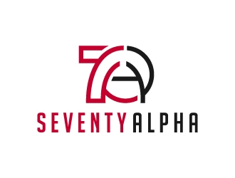 Seventy Alpha, Inc. logo design by akilis13