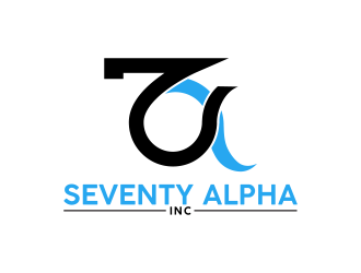 Seventy Alpha, Inc. logo design by nona