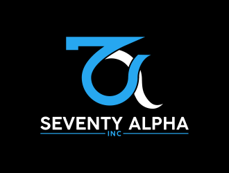 Seventy Alpha, Inc. logo design by nona