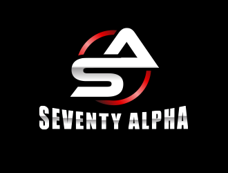 Seventy Alpha, Inc. logo design by BeDesign