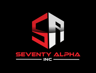 Seventy Alpha, Inc. logo design by Greenlight