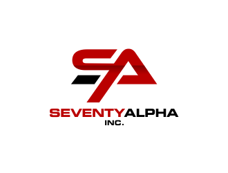 Seventy Alpha, Inc. logo design by WooW