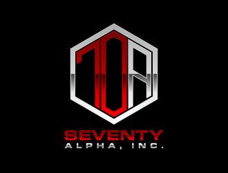 Seventy Alpha, Inc. logo design by torresace
