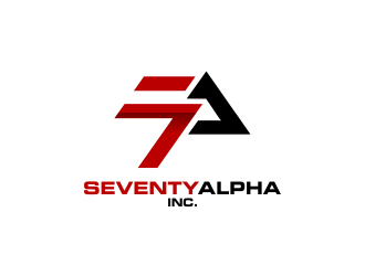 Seventy Alpha, Inc. logo design by WooW