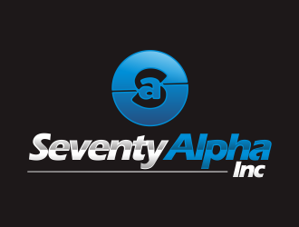 Seventy Alpha, Inc. logo design by YONK