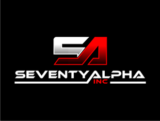 Seventy Alpha, Inc. logo design by sheilavalencia