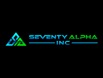 Seventy Alpha, Inc. logo design by hidro
