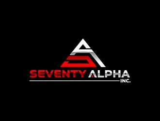 Seventy Alpha, Inc. logo design by jaize