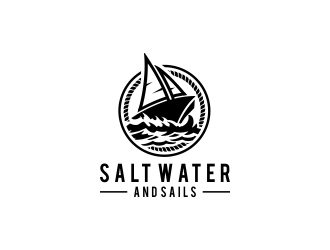Salt Water and Sails logo design by CreativeKiller