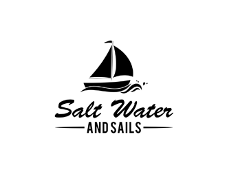 Salt Water and Sails logo design by johana