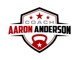 Coach Aaron Anderson logo design by lexipej
