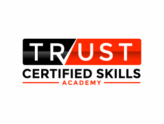 TRUST Certified Skills Academy logo design by mutafailan