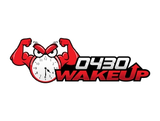 0430 WakeUp logo design by neonlamp