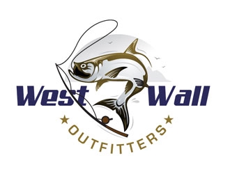 West Wall Outfitters logo design by LogoInvent