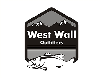 West Wall Outfitters logo design by gitzart