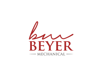 Beyer Mechanical logo design by rief
