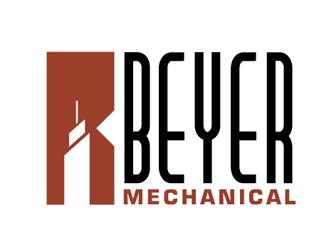 Beyer Mechanical logo design by logoguy