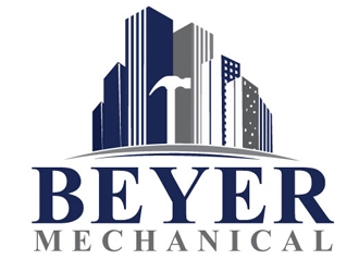Beyer Mechanical logo design by logoguy