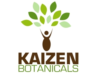 Kaizen Botanicals logo design by ElonStark