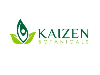 Kaizen Botanicals logo design by Marianne