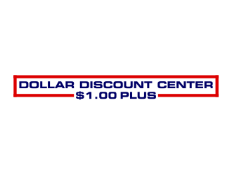 DOLLAR DISCOUNT CENTER logo design by rykos