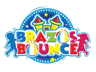 Brazos Bounce logo design by shere