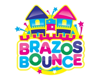 Brazos Bounce logo design by shere