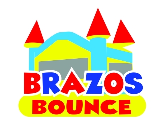Brazos Bounce logo design by ElonStark