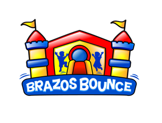 Brazos Bounce logo design by megalogos