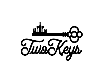 Two Keys logo design by tec343