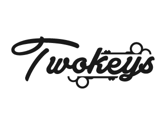 Two Keys logo design by fastsev