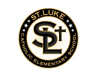 St. Luke Catholic Elementary School logo design by DreamLogoDesign