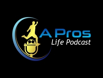 A Pros Life Podcast logo design by onetm