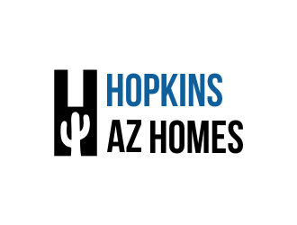 Hopkins AZ Homes logo design by Girly
