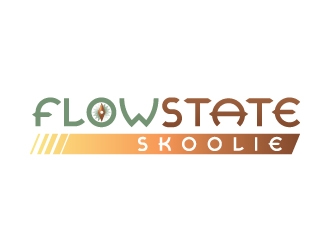 Flowstate Skoolie logo design by Kewin