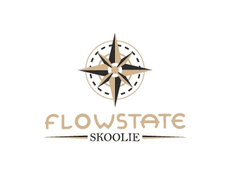 Flowstate Skoolie logo design by BaneVujkov