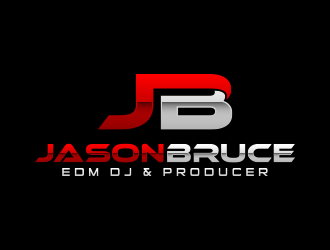Jason Bruce or DJ Jason Bruce logo design by lexipej