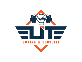 Elite Boxing & Crossfit logo design by shadowfax