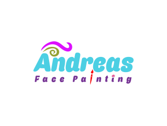 Andreas Face Painting  logo design by oke2angconcept