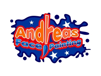 Andreas Face Painting  logo design by mckris