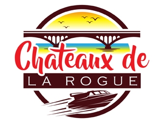 Chateaux de la Rogue logo design by MAXR