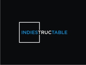 INDIESTRUCTABLE logo design by bricton