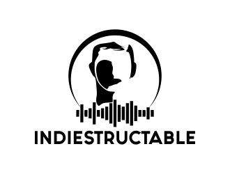 INDIESTRUCTABLE logo design by mckris