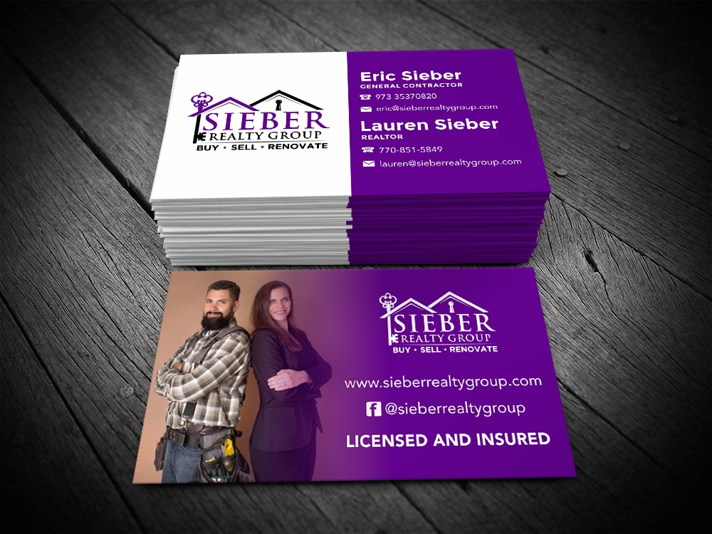 Sieber Realty Group logo design by Girly