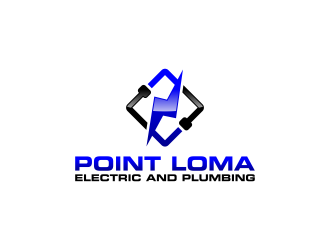 Point Loma Electric and Plumbing logo design by ubai popi