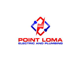 Point Loma Electric and Plumbing logo design by ubai popi