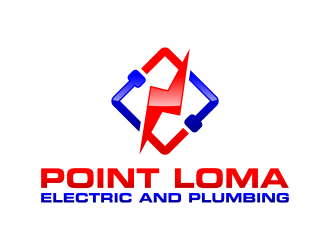 Point Loma Electric and Plumbing logo design by ubai popi