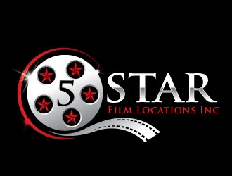 5 Star Film Locations Inc logo design by REDCROW