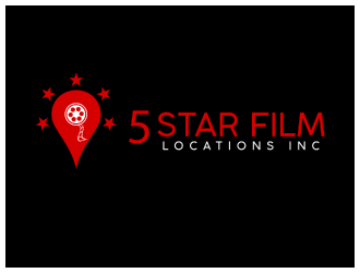 5 Star Film Locations Inc logo design by nona