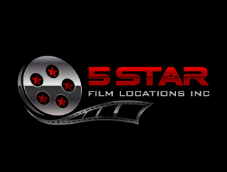 5 Star Film Locations Inc logo design by pencilhand